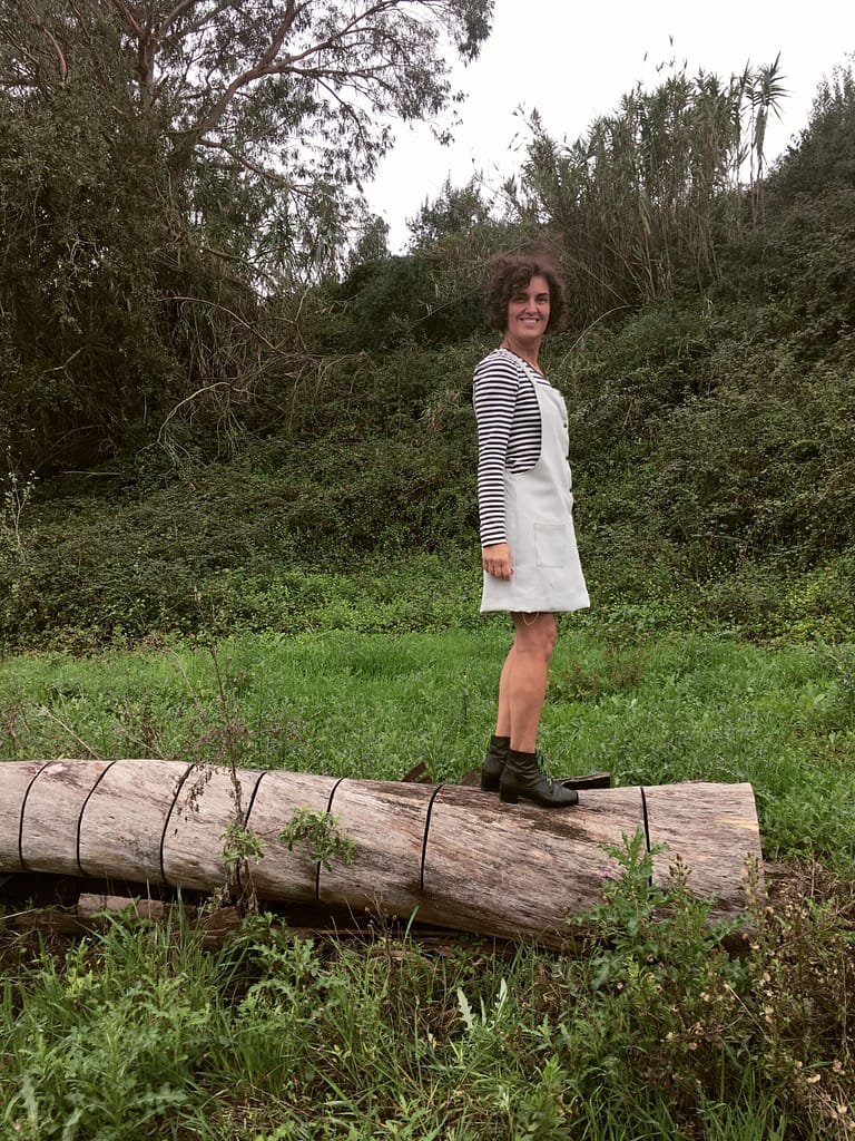 estilo sustentável com roupa feita por mim mesma